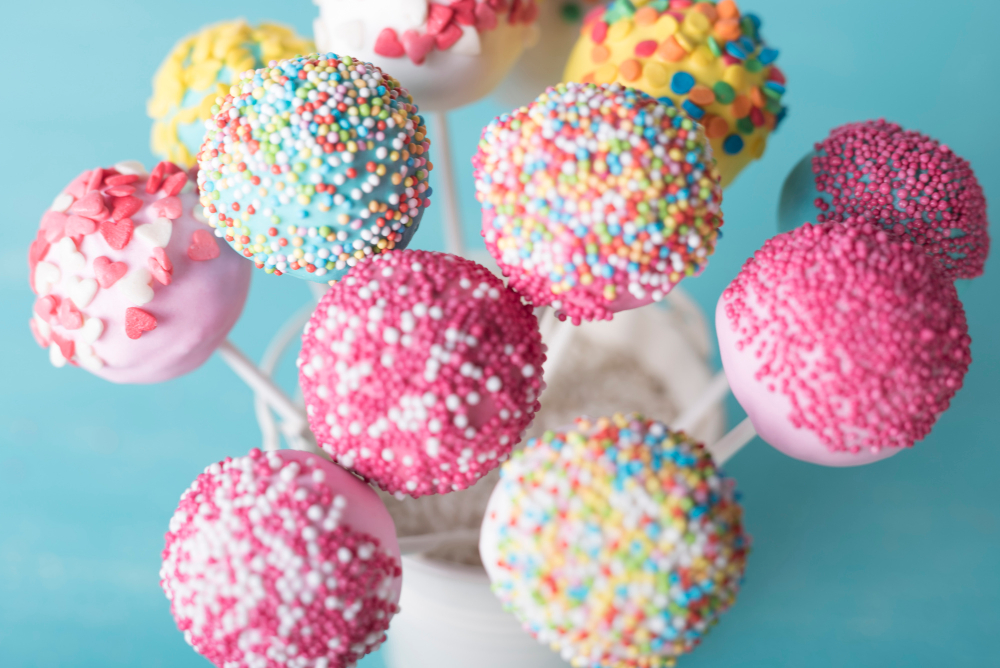 Colored Sugar Ball Cake Decoration Sprinklers