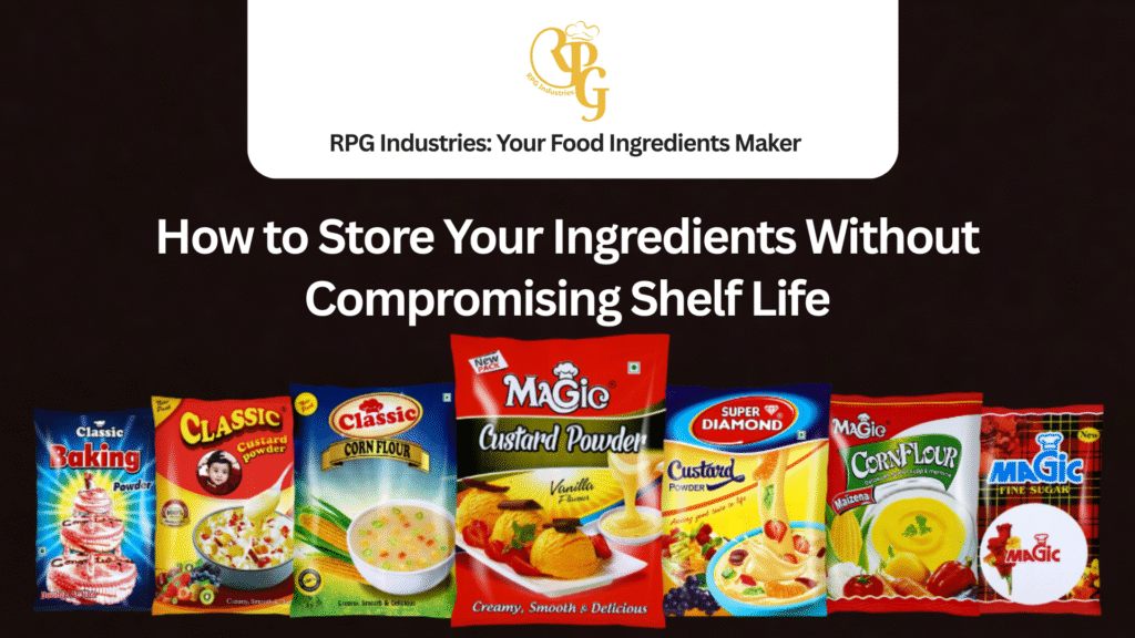 How to Store Your Ingredients Without Compromising Shelf Life