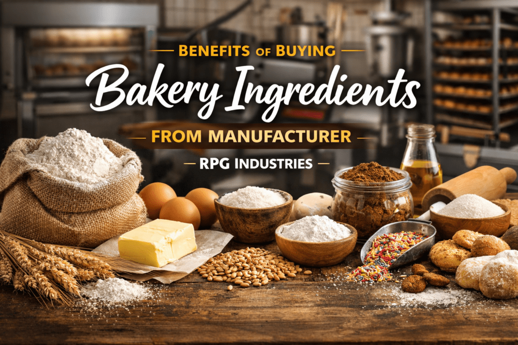 Benefits of Buying Bakery Ingredients from Manufacturer