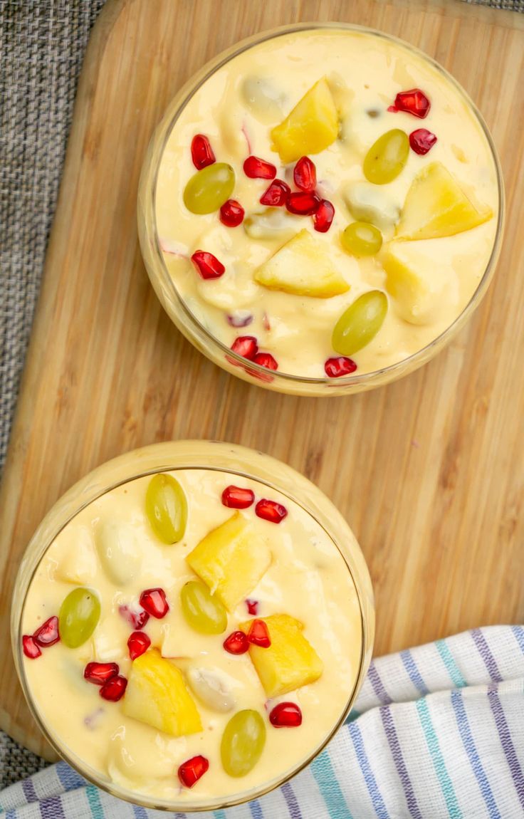 Fruit Custard Recipe