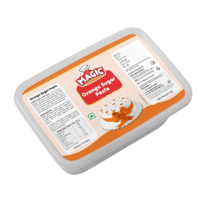 Orange Sugar Paste Fondant