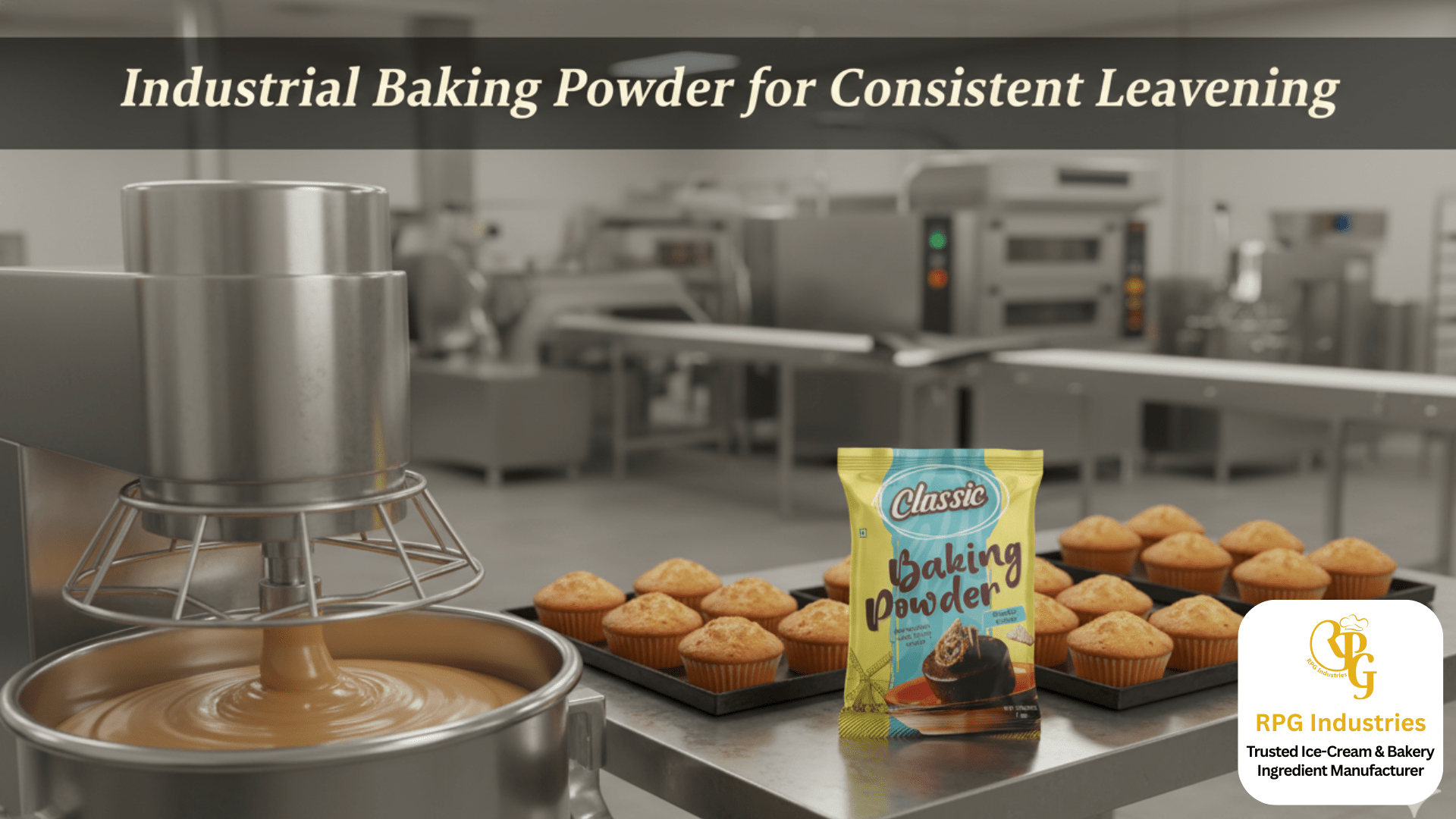 Industrial Baking Powder for Consistent Leavening: The Key to Perfect Cakes & Pastries