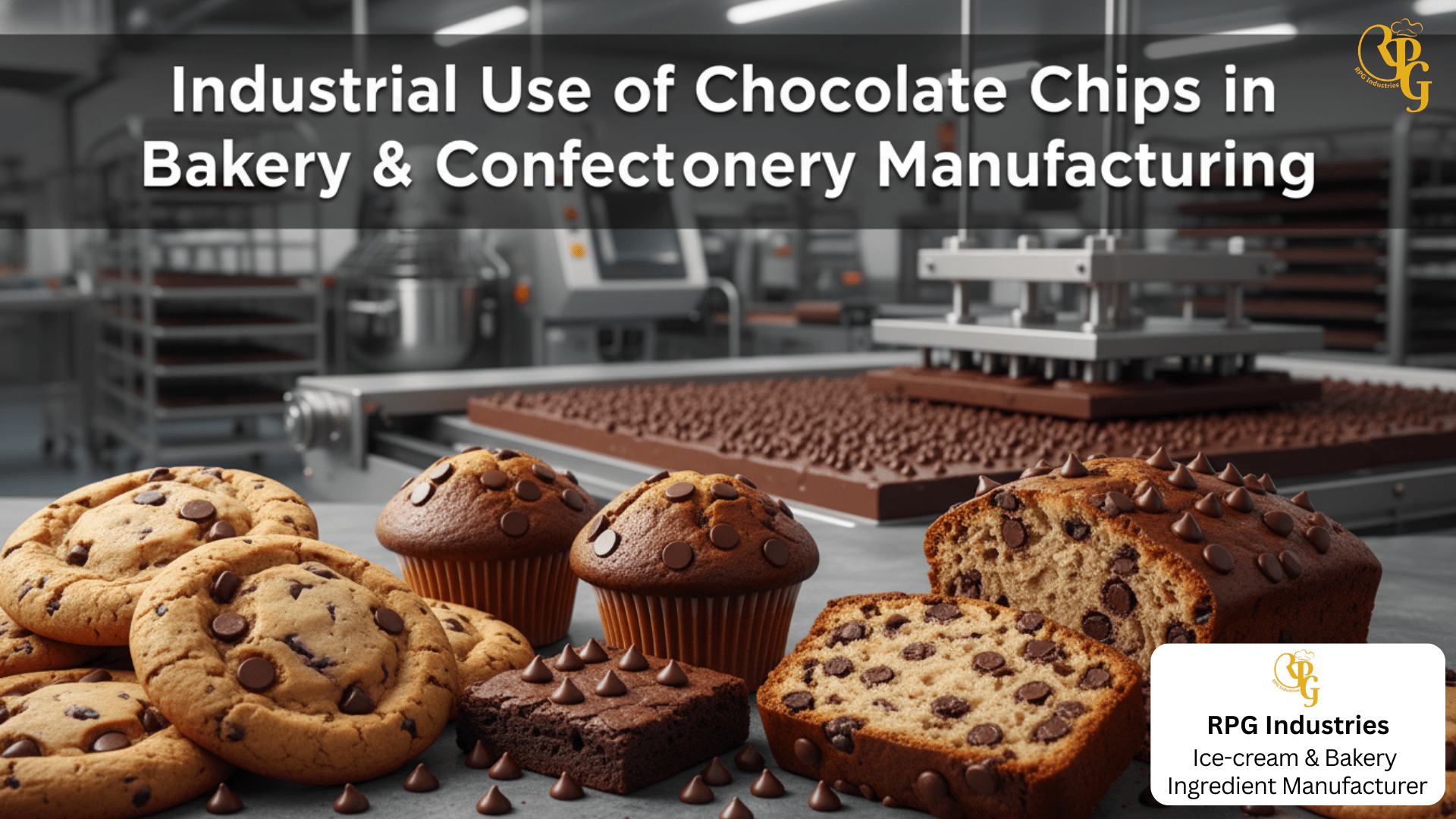 Industrial Use of Chocolate Chips in Bakery & Confectionery Manufacturing