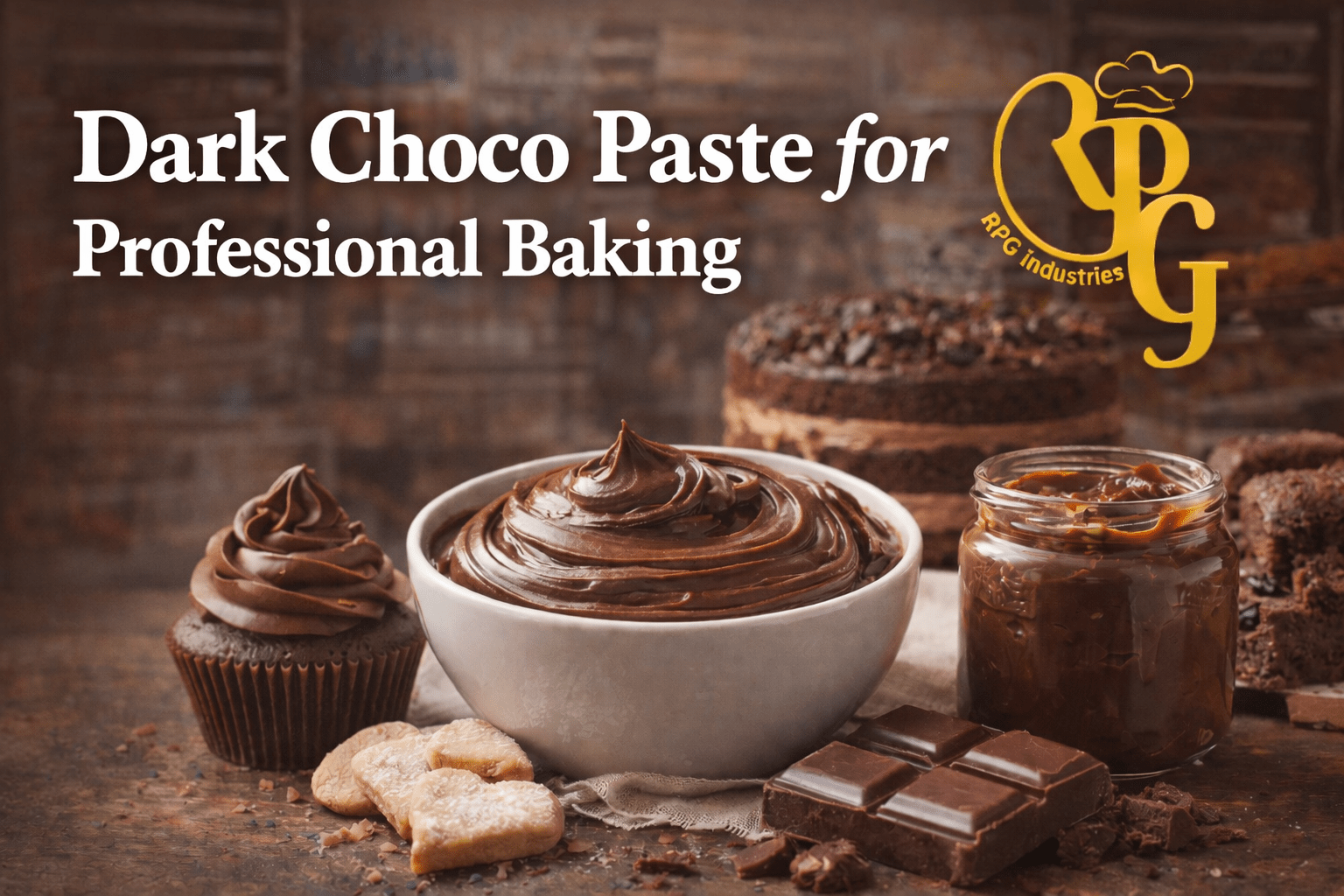 Dark Choco Paste for Professional Baking