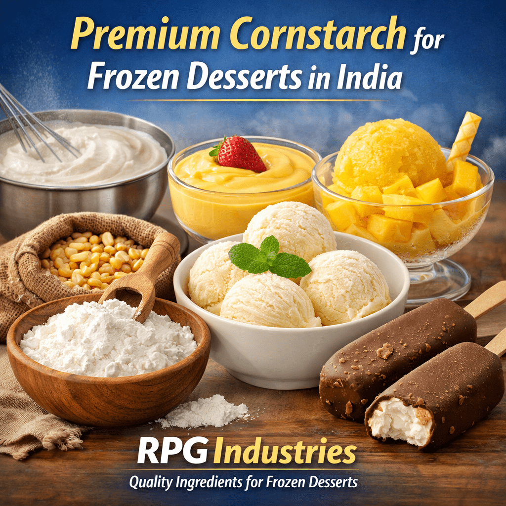 Premium Cornstarch for Frozen Desserts in India