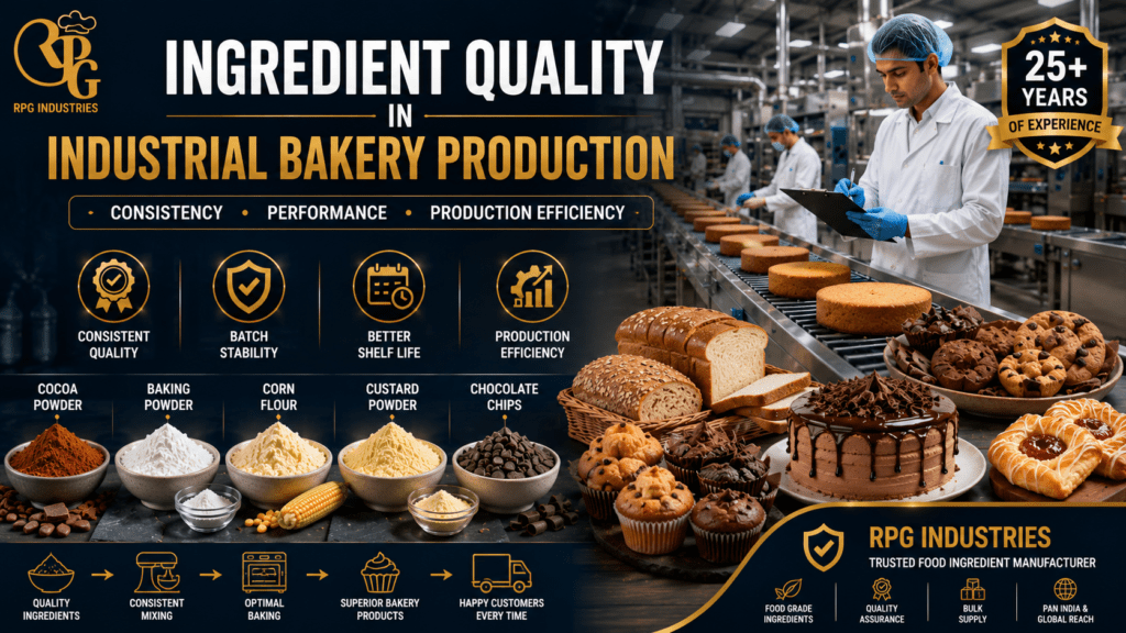 The Role of Ingredient Quality in Industrial Bakery Production