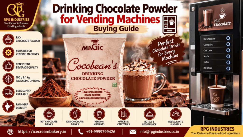 Drinking Chocolate Powder for Vending Machines